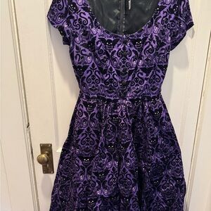 Vintage inspired pinup girl clothing Halloween dress